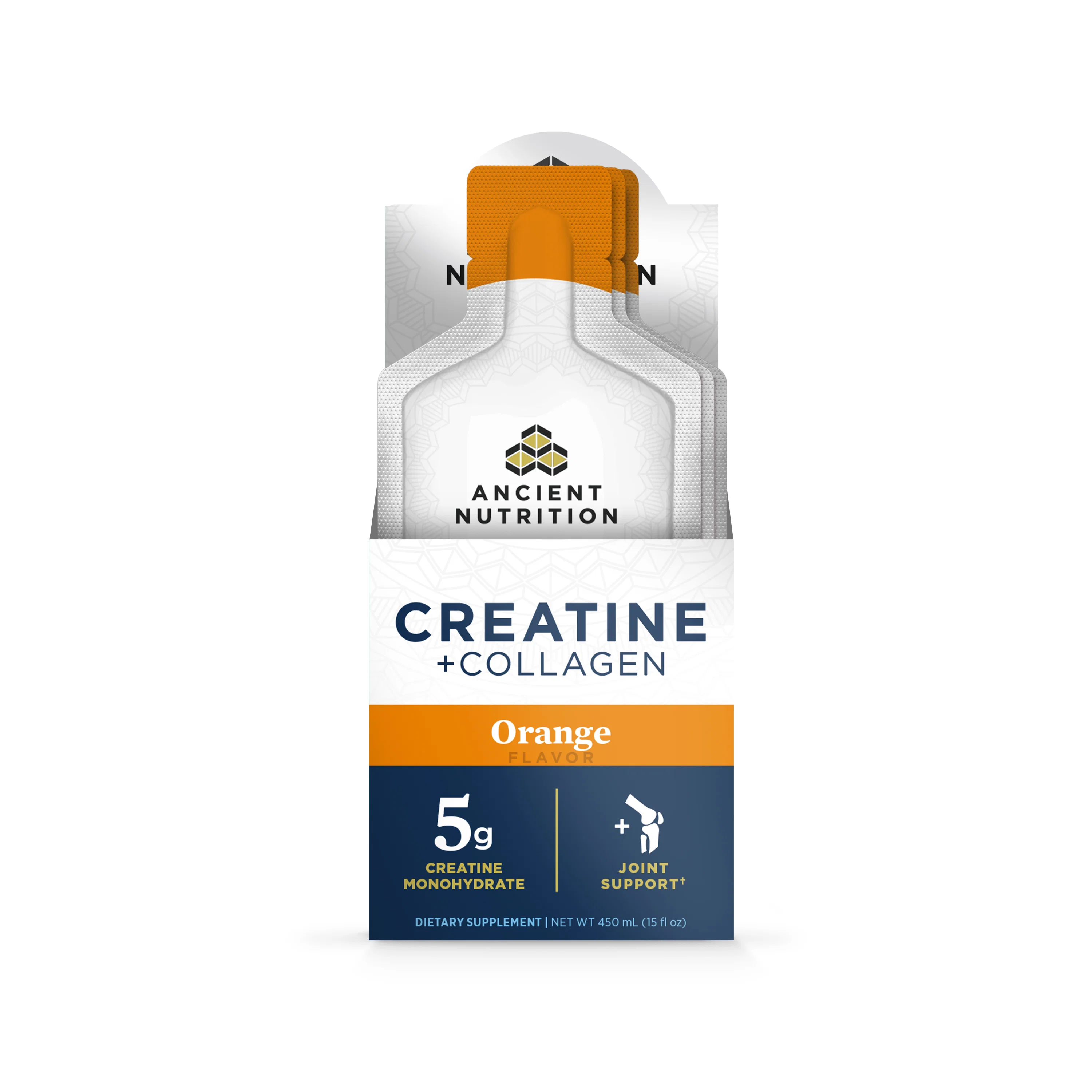 Natural Ancient Nutrition Creatine Collagen Gel Packs High-Quality