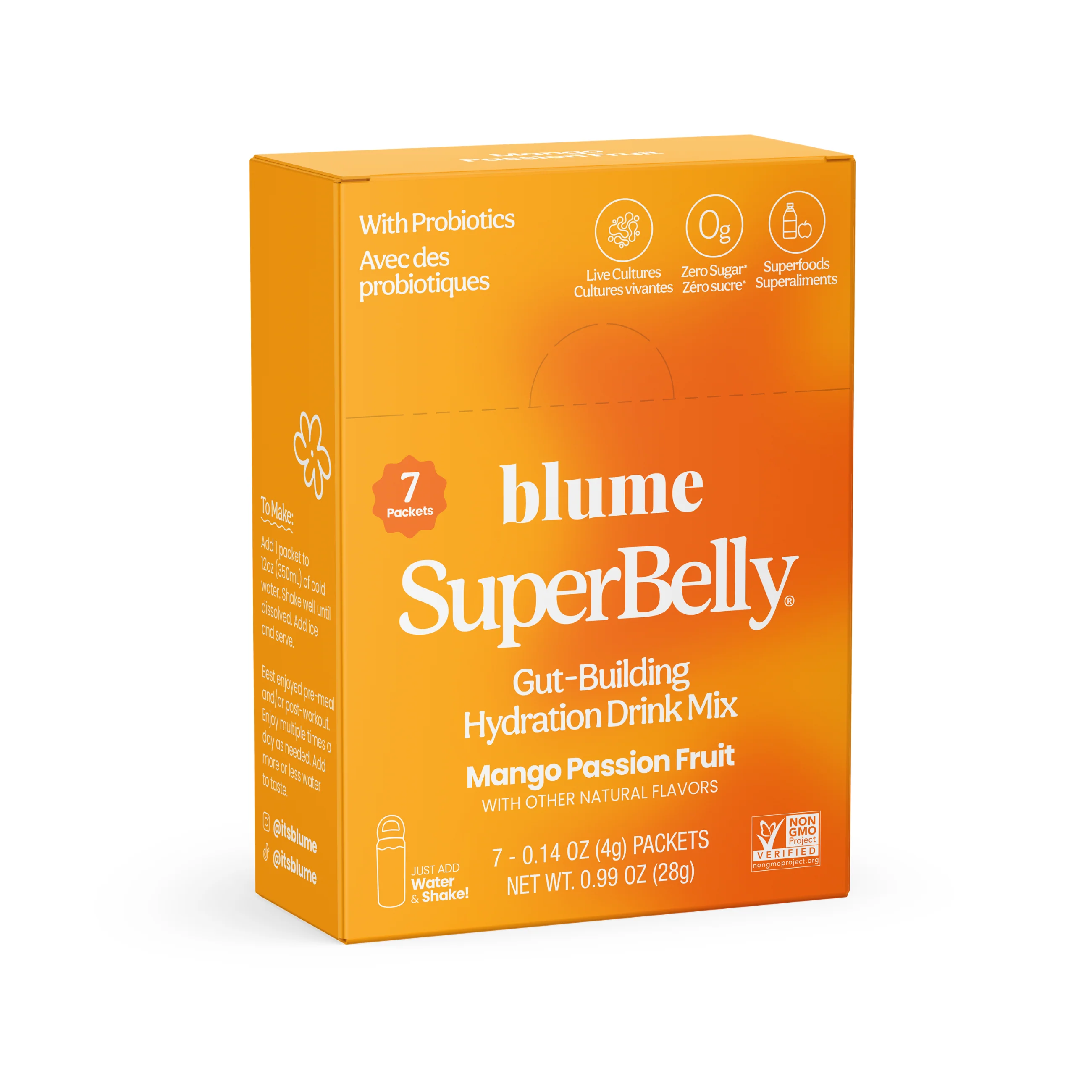 High-Quality blume SuperBelly Probiotic Hydration Powder Sample - 14.99 Value Quality