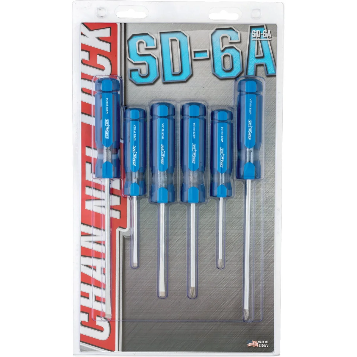 Genuine Channellock Professional Screwdriver Set 6-Piece Official