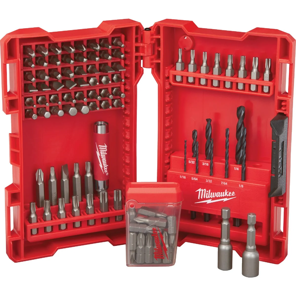Trendy Milwaukee 95-Piece Drill and Drive Set Artisan