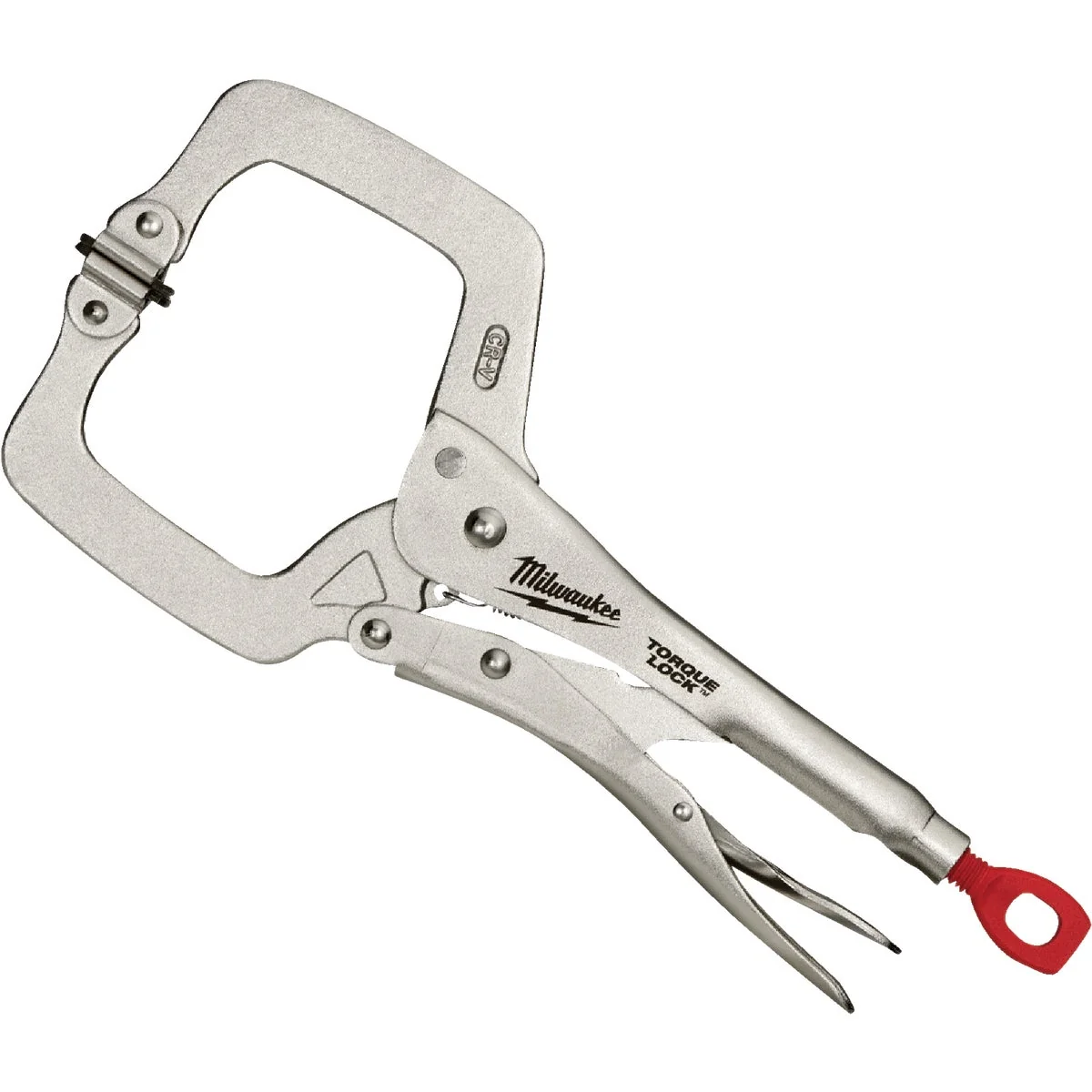 Contemporary Milwaukee Torque Lock 11 In. Locking C-Clamp with Swivel Jaws Classic
