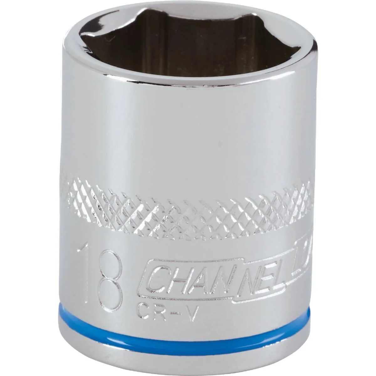 Functional Channellock 3 8 In. Drive 18 mm 6-Point Shallow Metric Socket Stylish