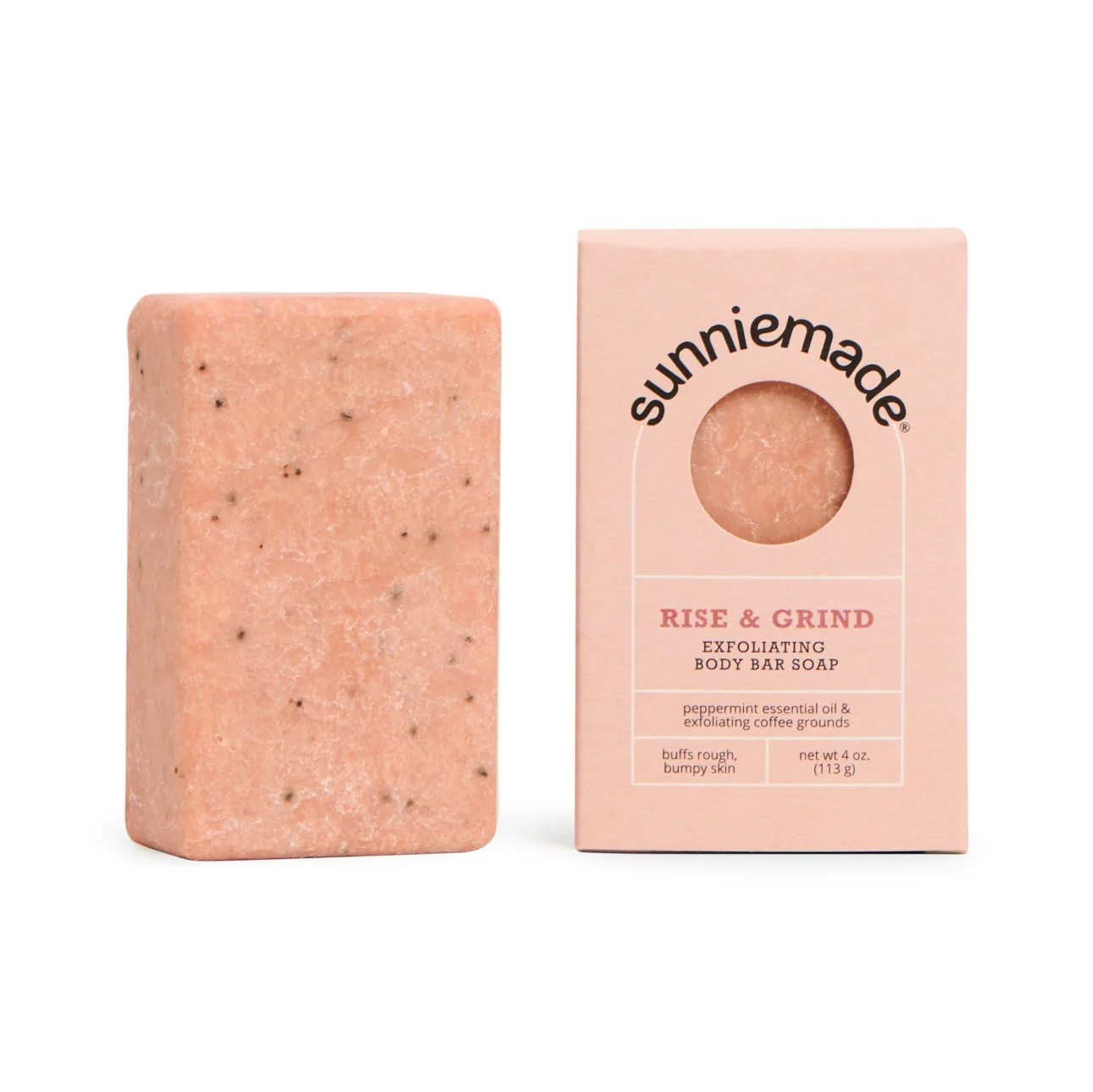Dependable Sunniemade Exfoliating Body Bar Soap - Rise Grind Official