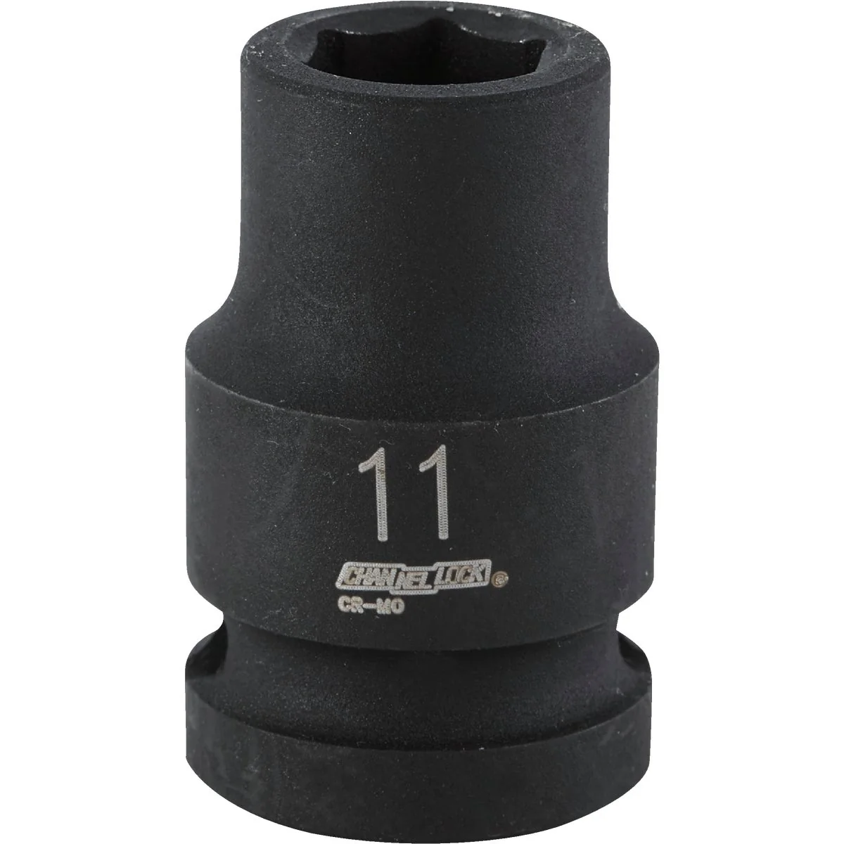 World-Class Channellock 1 2 In. Drive 11 mm 6-Point Shallow Metric Impact Socket Soft