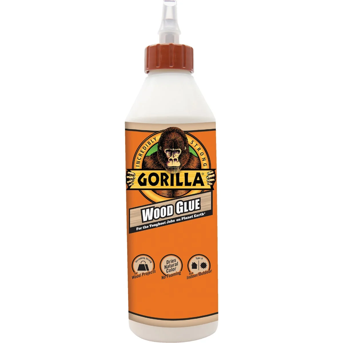 Traditional Gorilla 18 Oz. Wood Glue Flexible