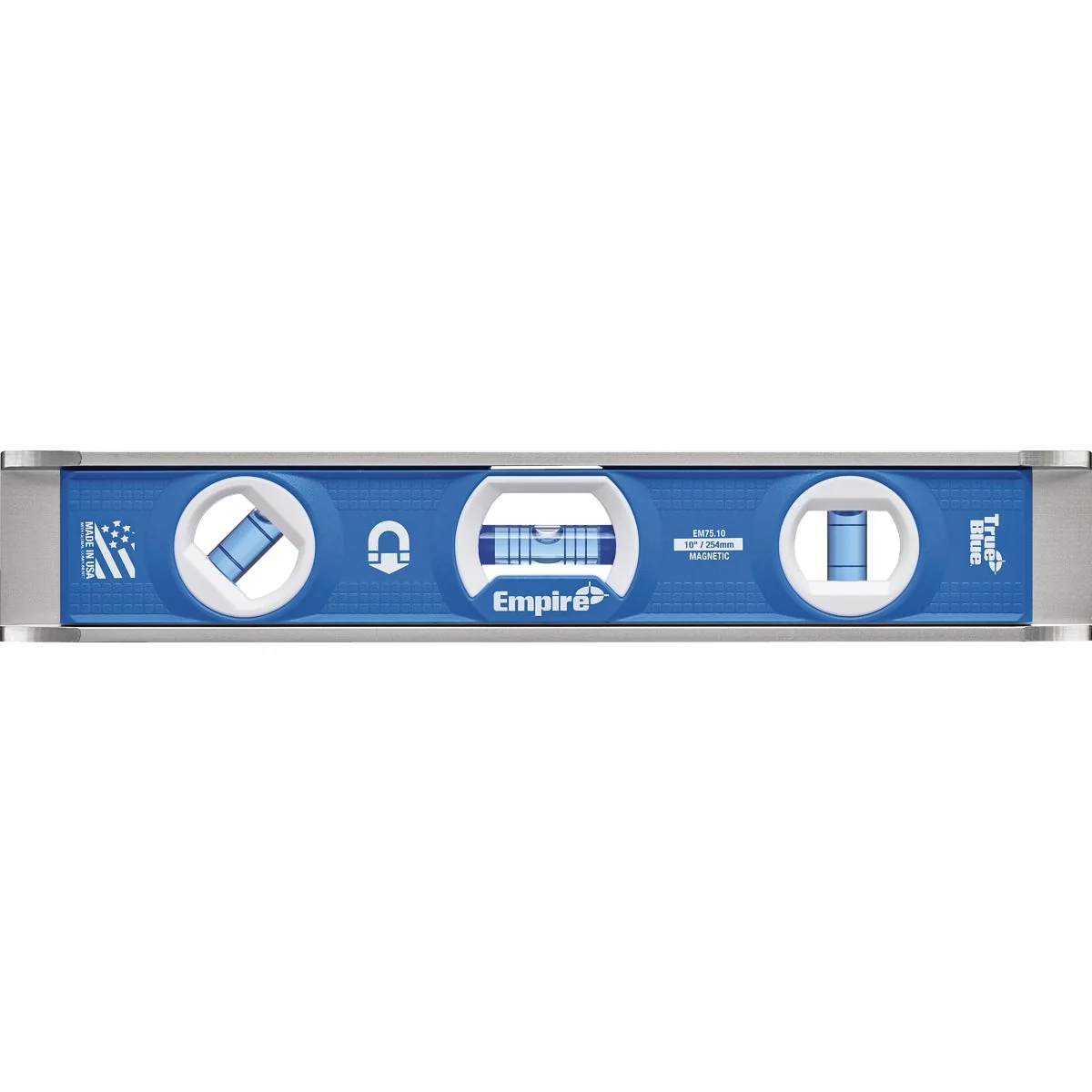 High-Quality Empire True Blue 10 In. Aluminum Rare Earth Magnetic Torpedo Level Functional