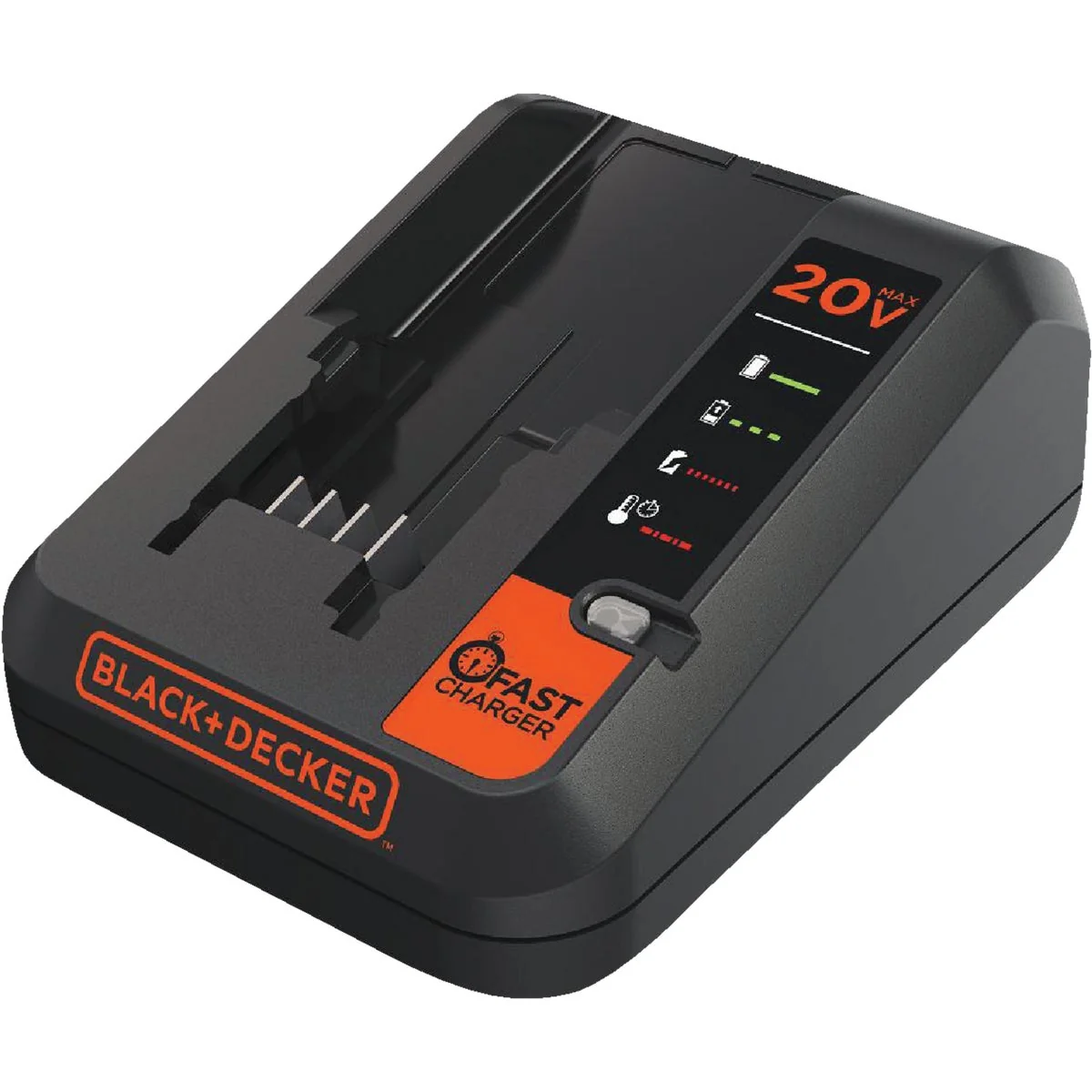 Contemporary Black Decker 12 Volt to 20 Volt MAX Lithium-Ion Fast Battery Charger Quality