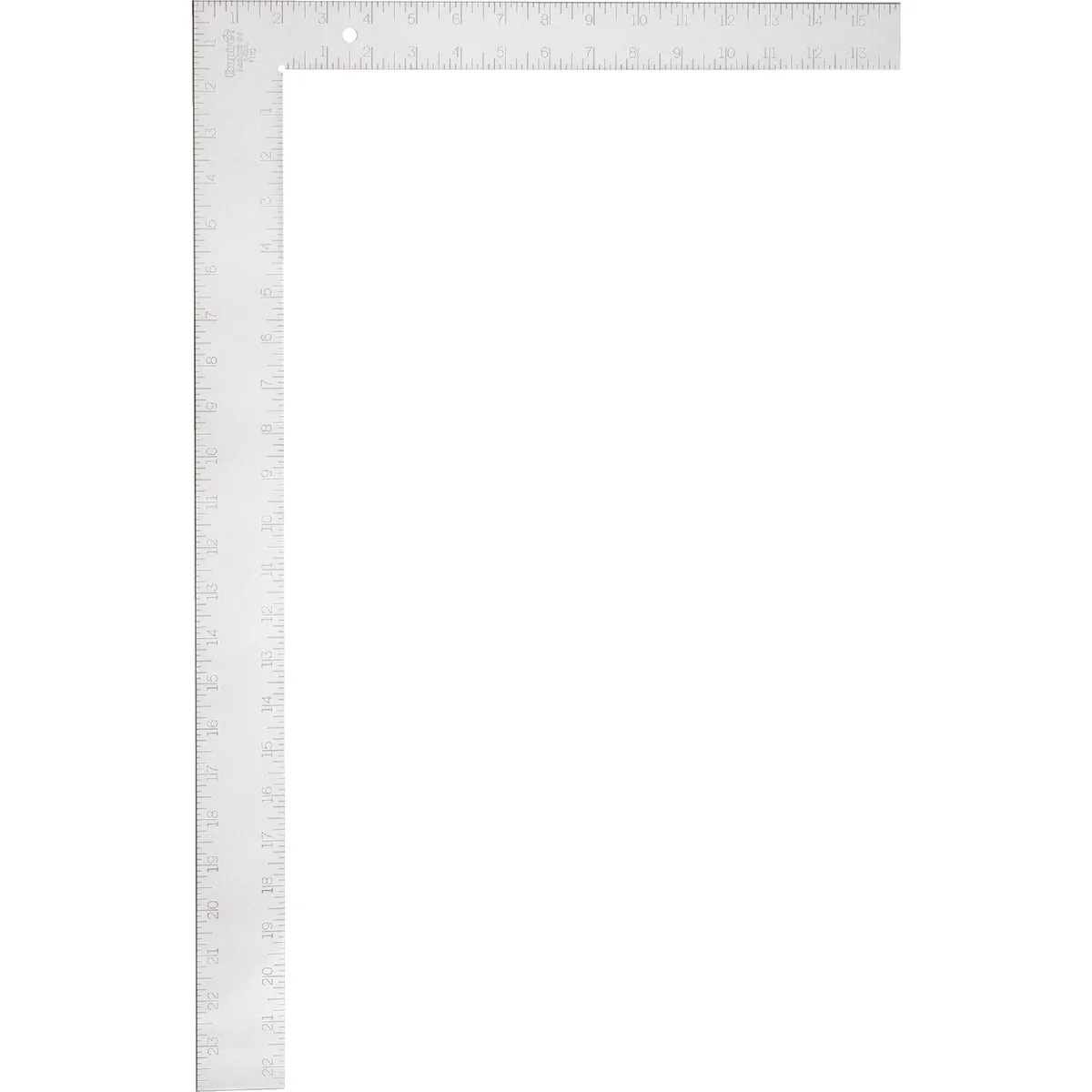 Reliable Empire 16 In. x 24 In. Steel Tradesman Carpenter's Square Carefully Designed
