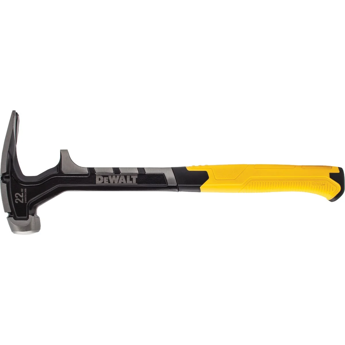 Easy-to-Use DeWalt Demolition 22 Oz. Smooth-Face Curved Claw Hammer with Steel Handle Quality