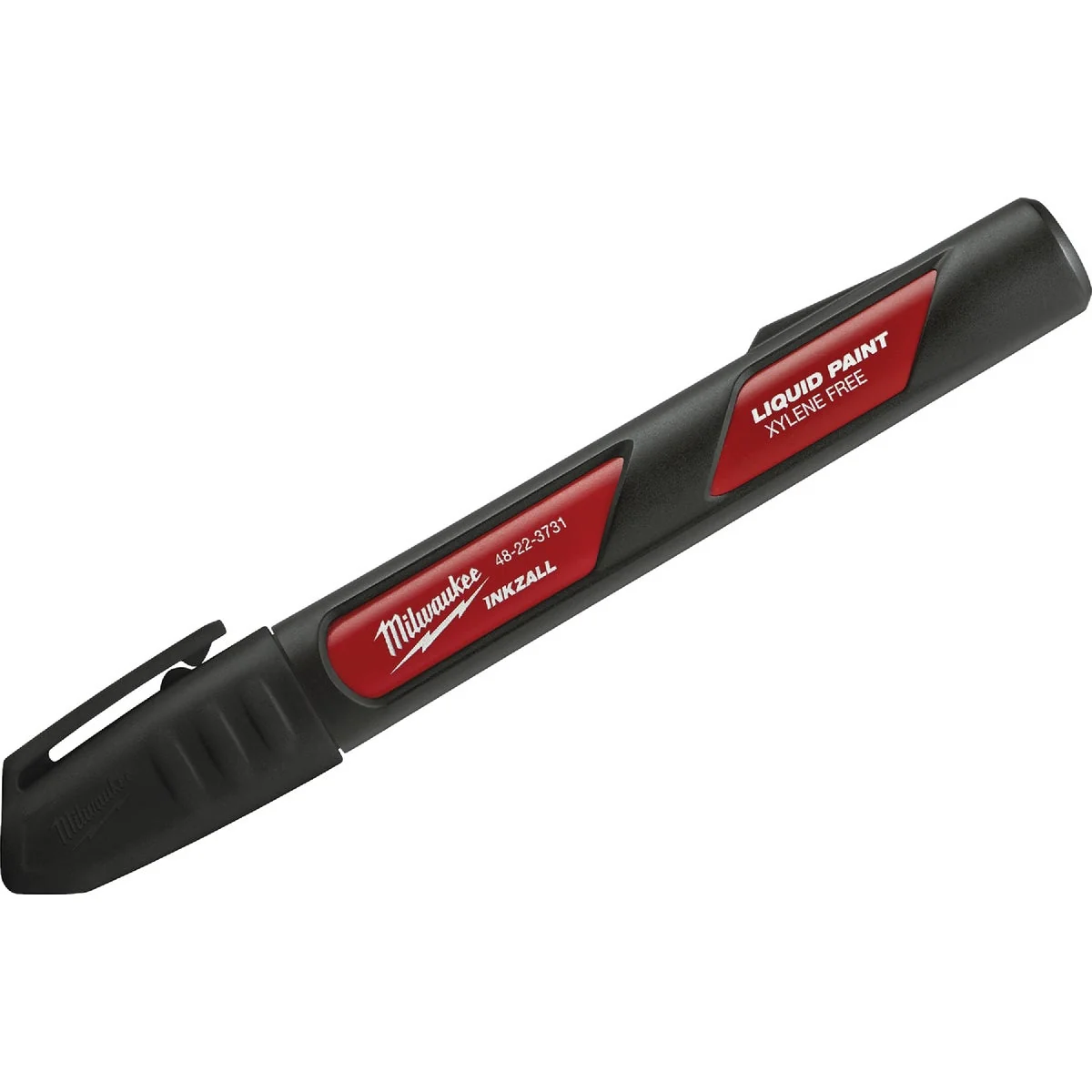 Trendy Milwaukee INKZALL Nib Point Black Liquid Paint Job Site Marker Flexible