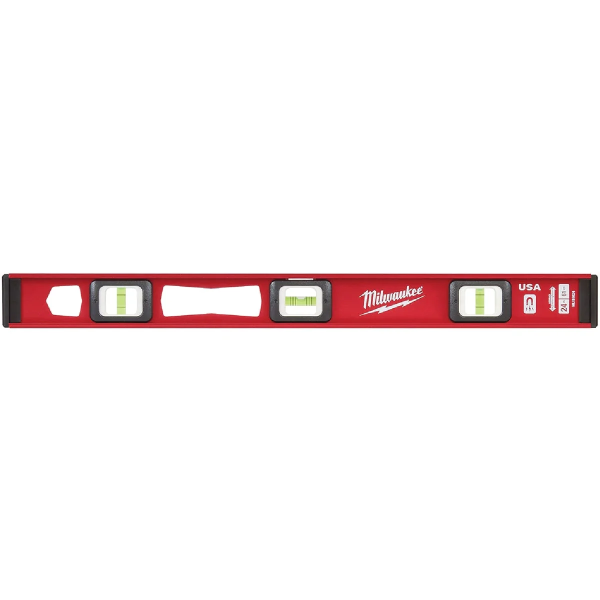 Trendy Milwaukee 24 In. Aluminum Magnetic I-Beam Level Secure