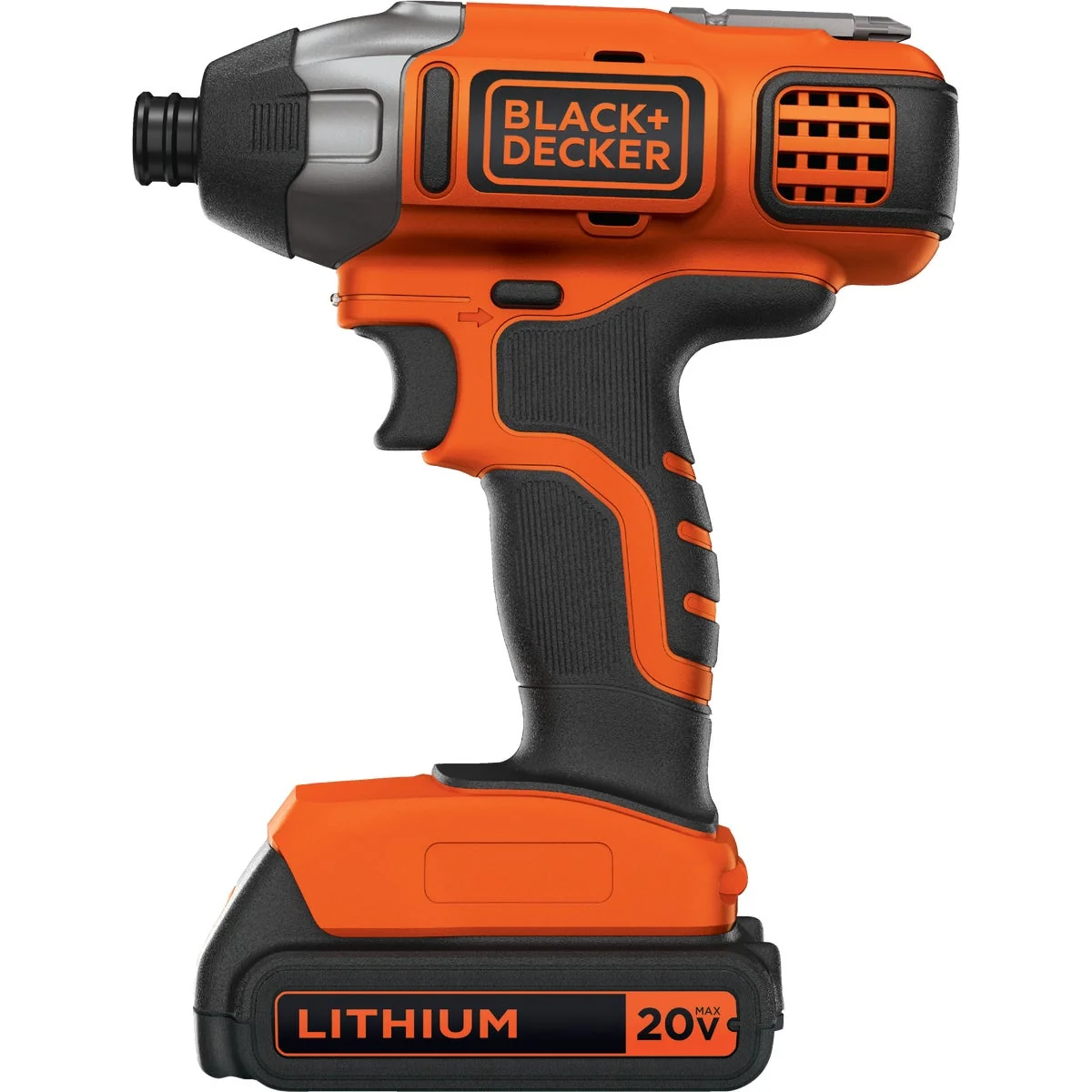 Comfortable Black Decker 20 Volt MAX Lithium-Ion 1 4 In. Hex Cordless Impact Driver Kit Prestigious