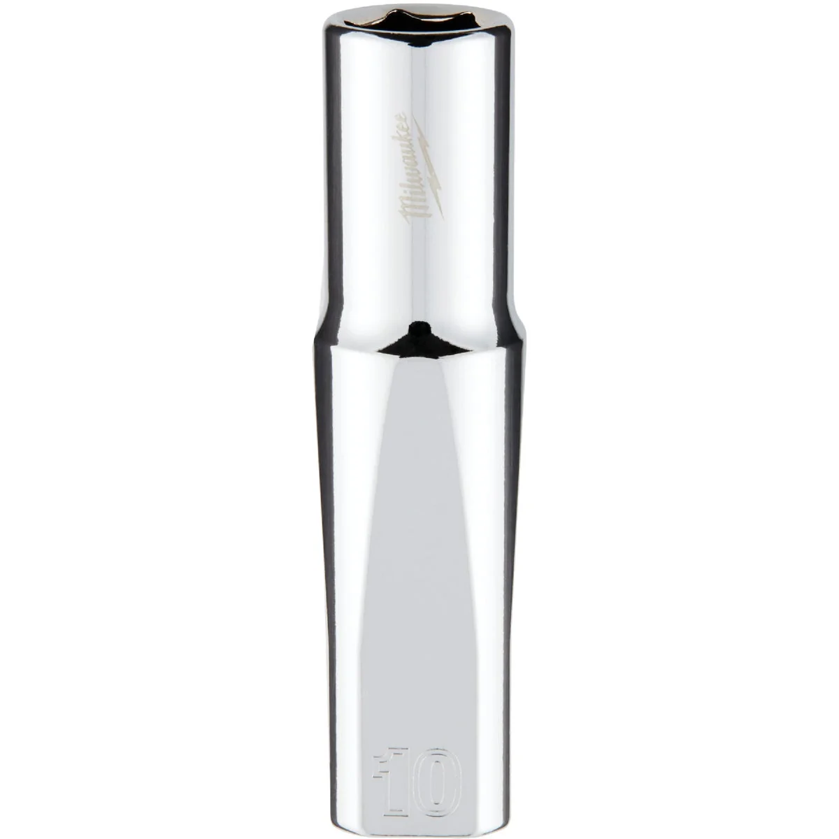 Efficient Milwaukee 3 8 In. Drive 10 mm 6-Point Deep Metric Socket with FOUR FLAT Sides Trusted