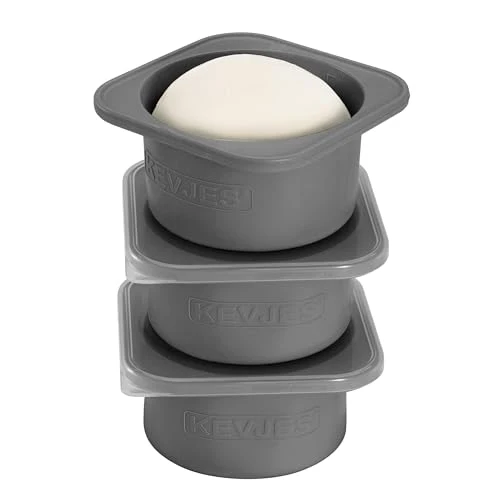 Selected PLUS Large 1000ml Pizza Dough Proofing Boxes for DIY Artisan Pizza 3 Count High-End