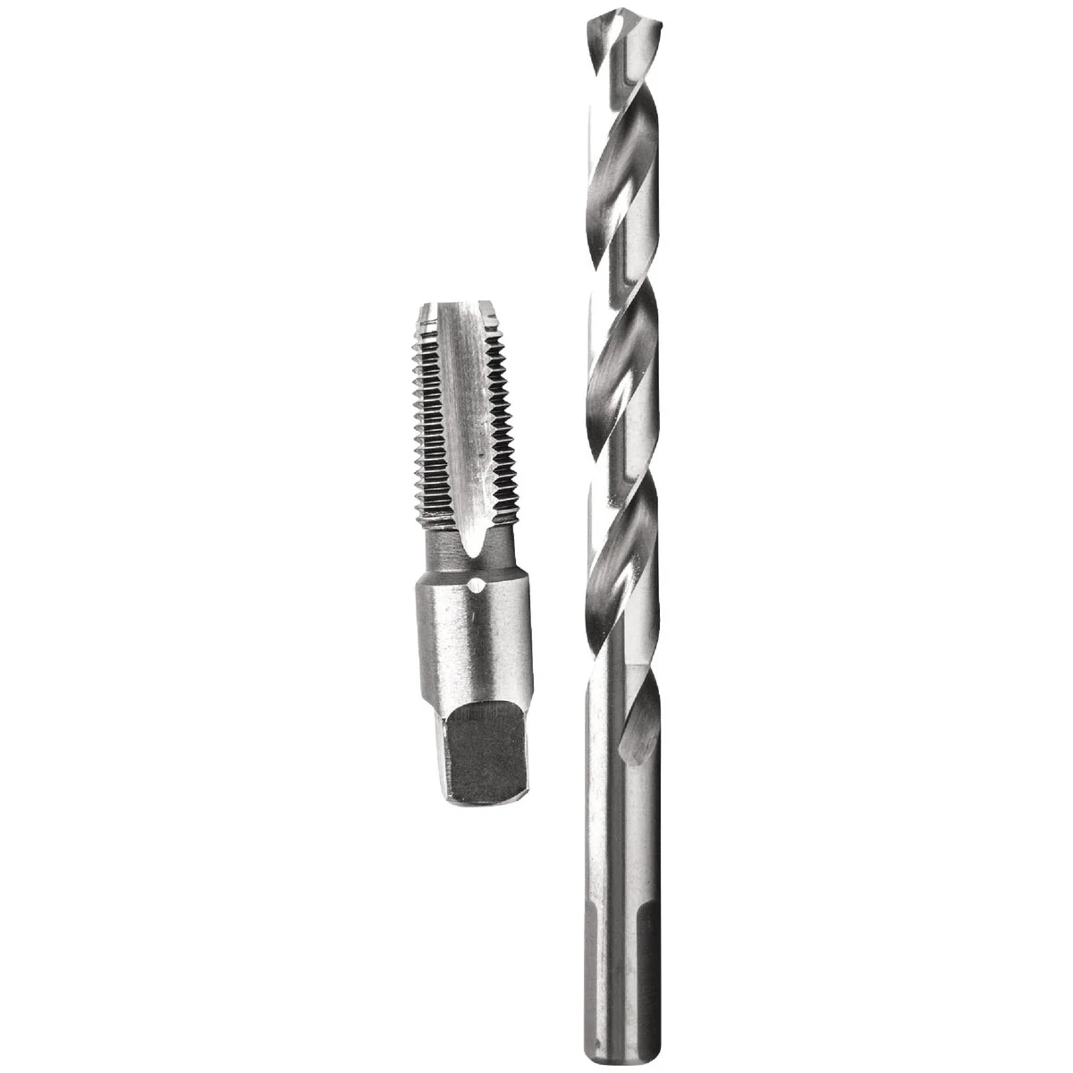 Flexible Century Drill Tool 1 8-27 NPT Tap 21 64 In. Drill Bit Combo Pack High-Grade