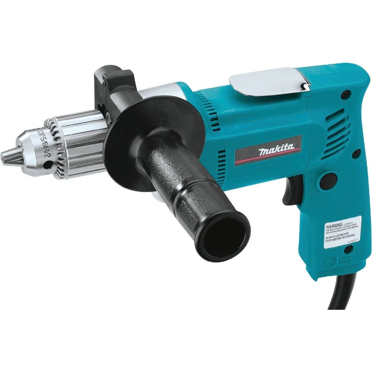 Long-Lasting Makita 1 2 In. 6.5-Amp Keyed Electric Drill with Pistol Grip Refined