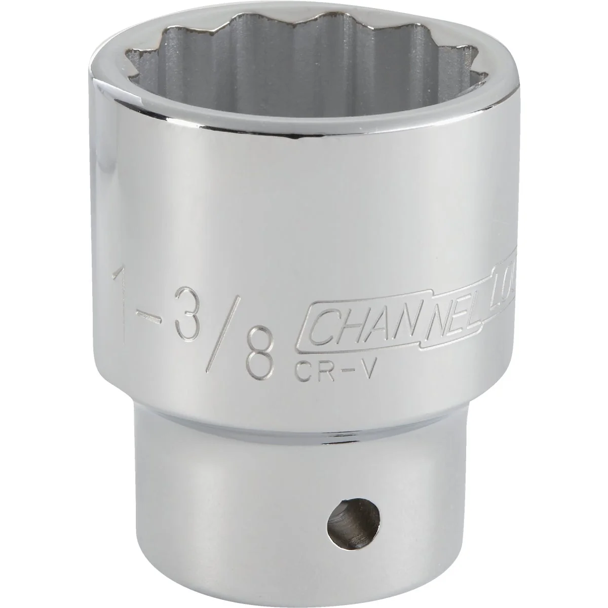 Powerful Channellock 3 4 In. Drive 1-3 8 In. 12-Point Shallow Standard Socket Smooth