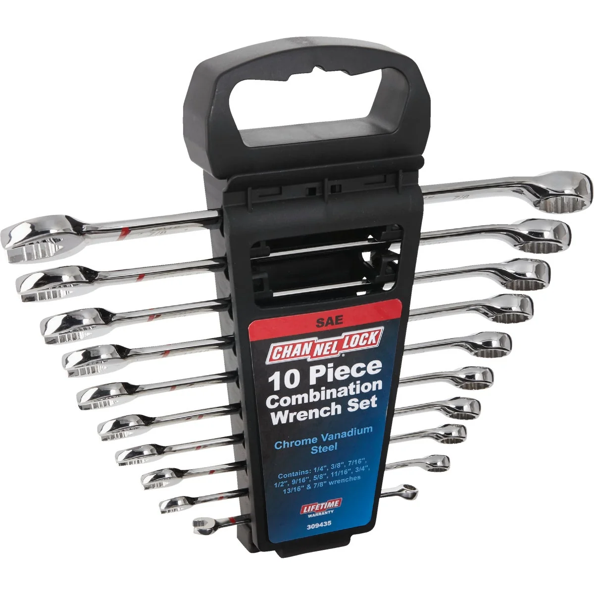 Casual Channellock Standard 12-Point Combination Wrench Set 10-Piece Modern
