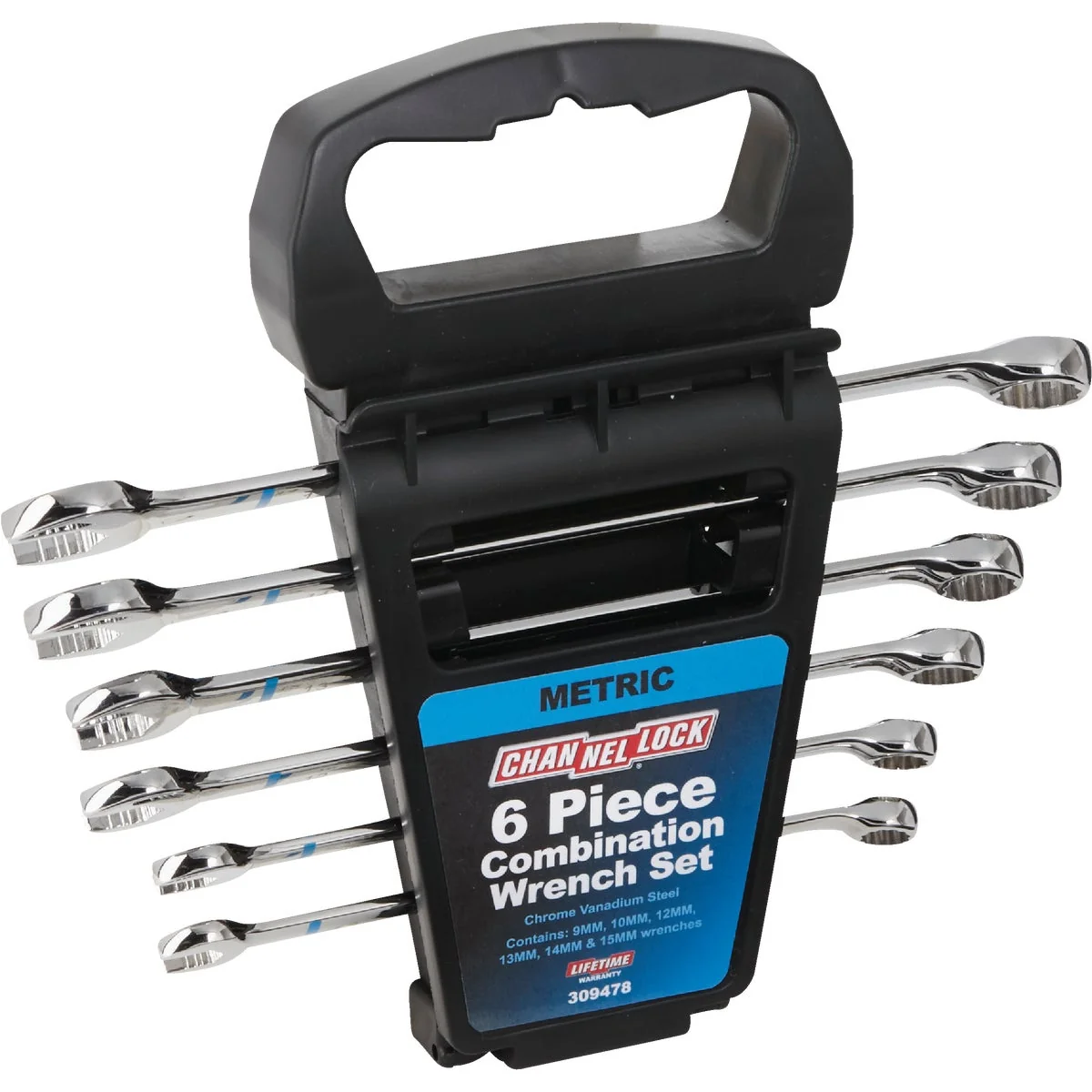 Unique Channellock Metric 12-Point Combination Wrench Set 6-Piece Sustainable