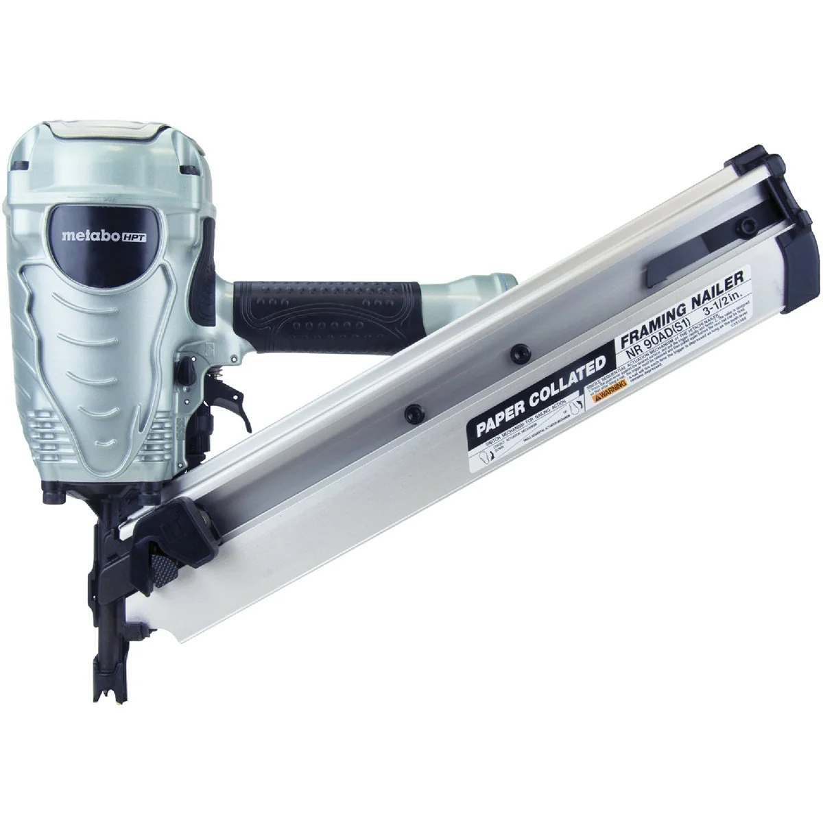 High-Grade Metabo HPT 30 Degree 3-1 2 In. Paper Tape Framing Nailer Lightweight