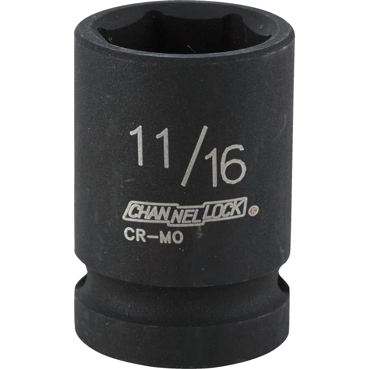 Easy-to-Use Channellock 1 2 In. Drive 11 16 In. 6-Point Shallow Standard Impact Socket Minimalist