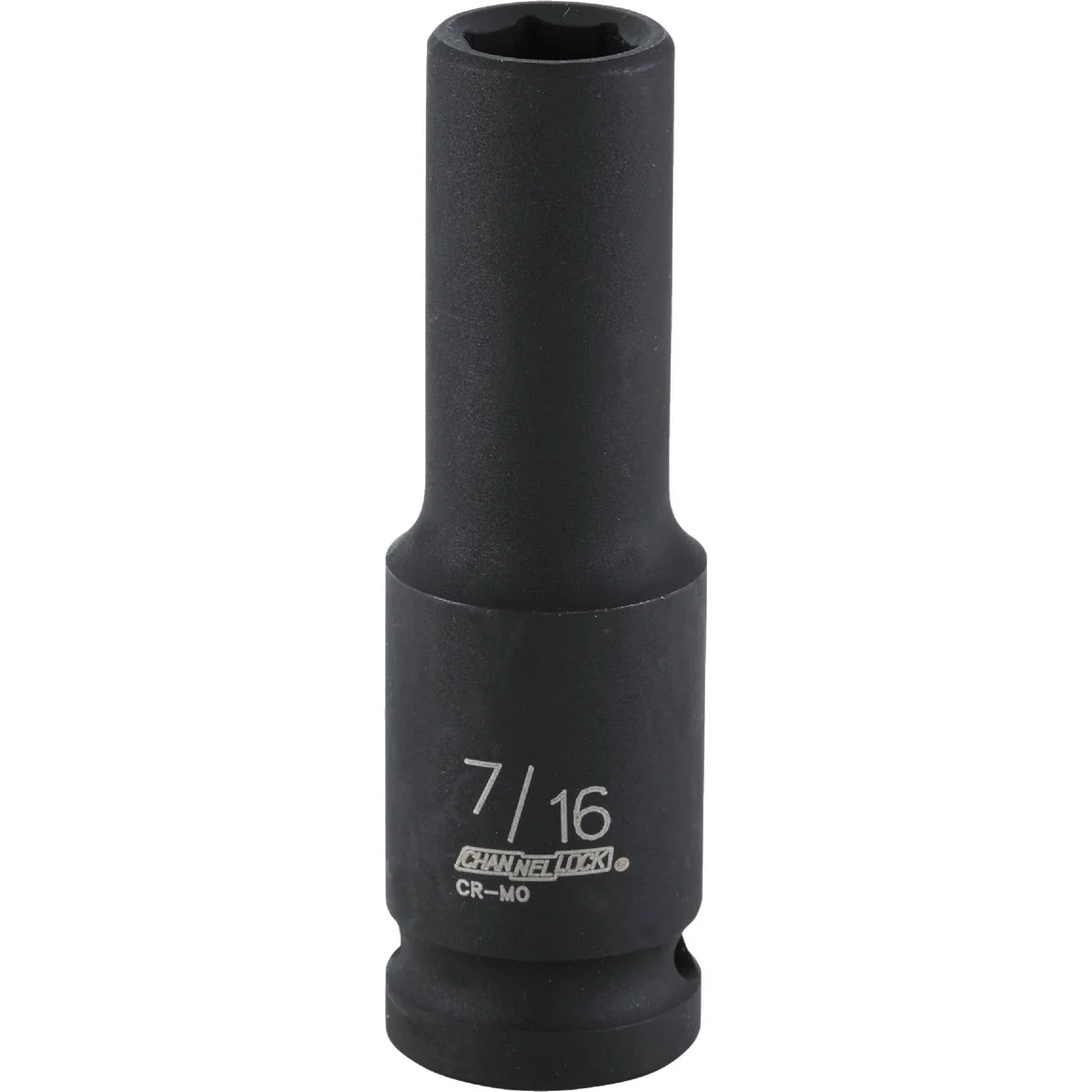 Lightweight Channellock 1 2 In. Drive 7 16 In. 6-Point Deep Standard Impact Socket Functional