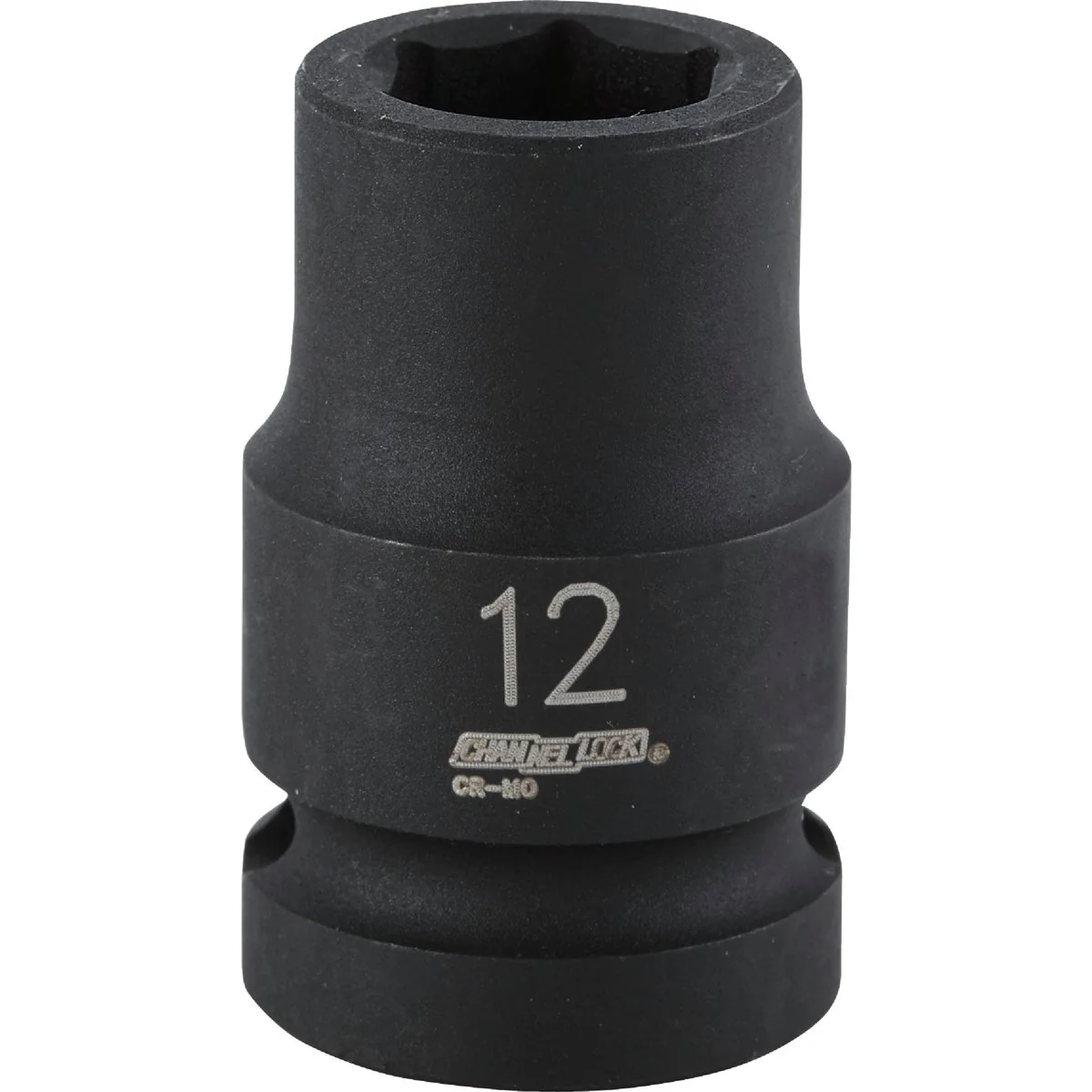 Exceptional Channellock 1 2 In. Drive 12 mm 6-Point Shallow Metric Impact Socket Elite