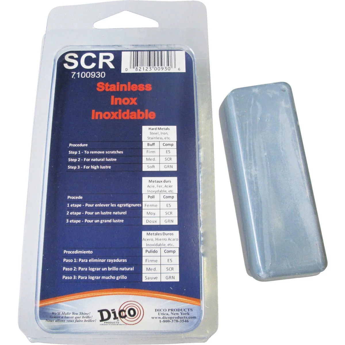 Effective Dico Stainless 4 Oz. Buffing Compound Original Design