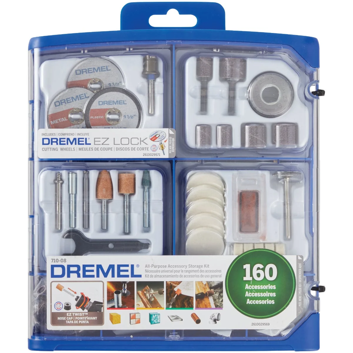 Original Design Dremel All-Purpose Rotary Tool Accessory Kit 160-Piece Sophisticated