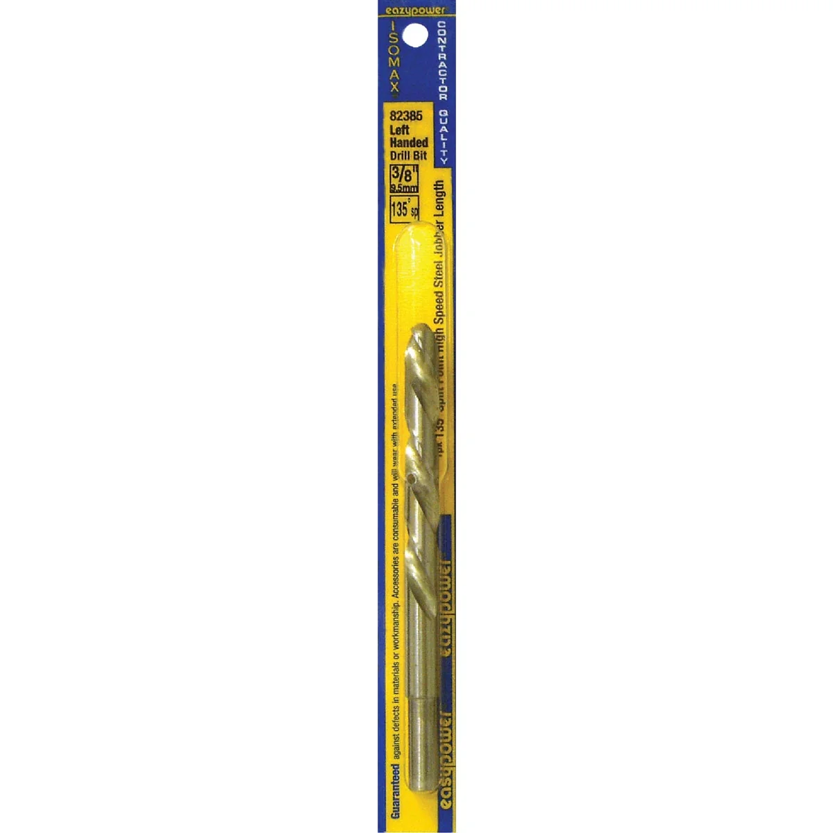 Responsible Eazypower 3 8 In. High Speed Steel 135 deg Left Hand Drill Bit Artisan