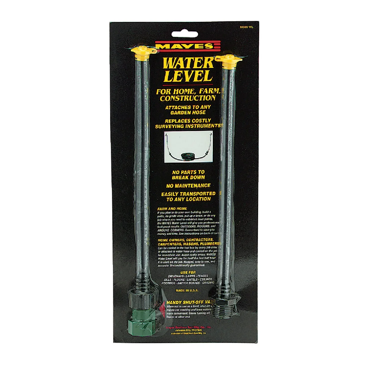 Classic Mayes Manual Water Level High-Performance