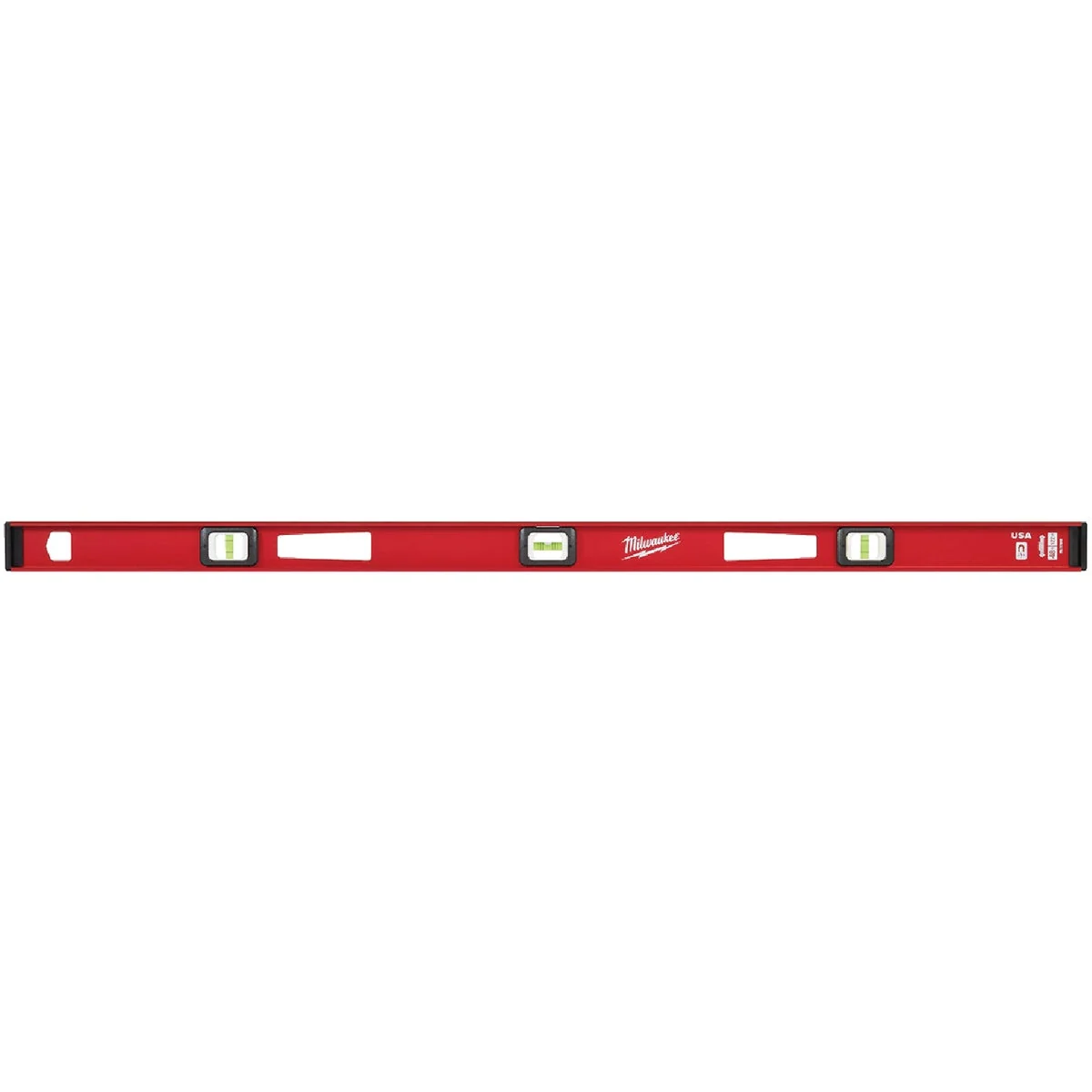 Smart Milwaukee 48 In. Aluminum Magnetic I-Beam Level Long-Lasting