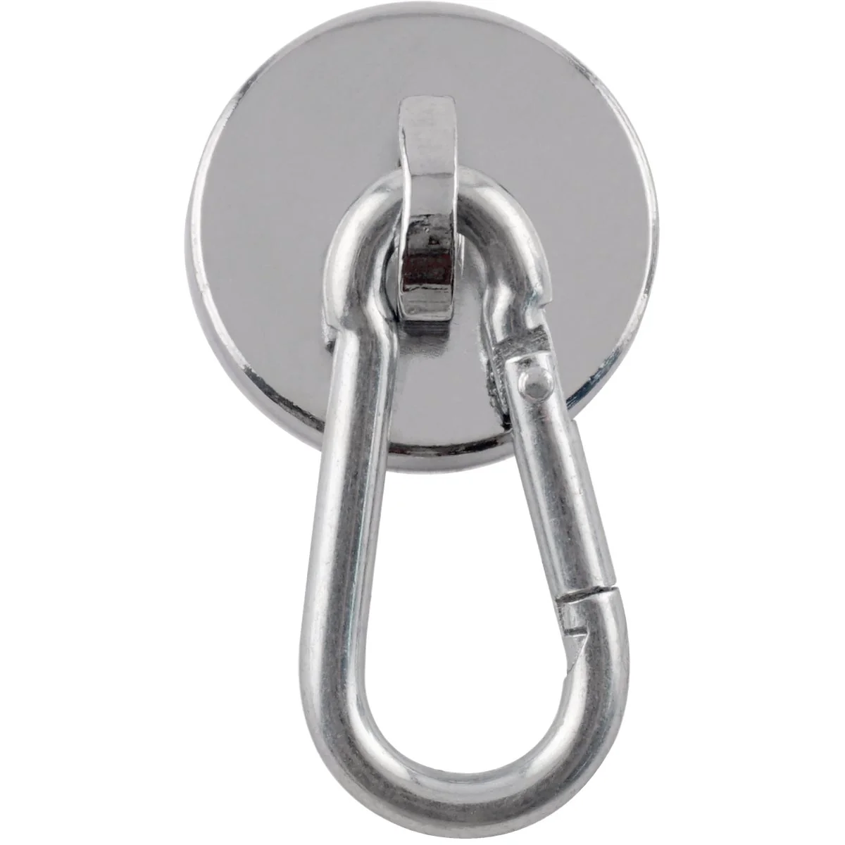 Premium MagnetSource Neodymium 45 Lb. Capacity Carabiner Magnet Hook Verified