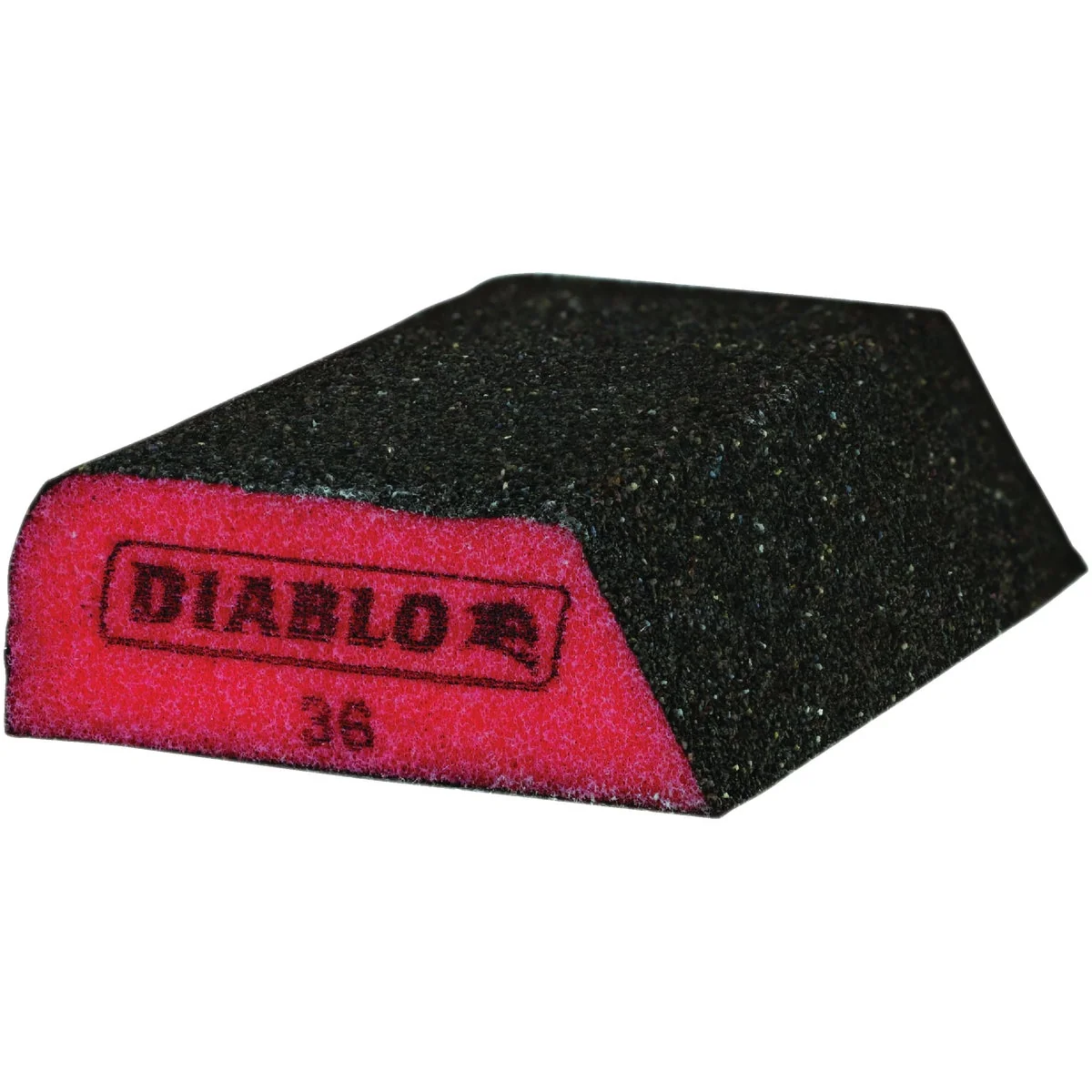 Luxury Diablo 2-1 2 In. x 4 In. x 1 In. 36 Grit Ultra Coarse Dual-Edge Sanding Sponge Clean