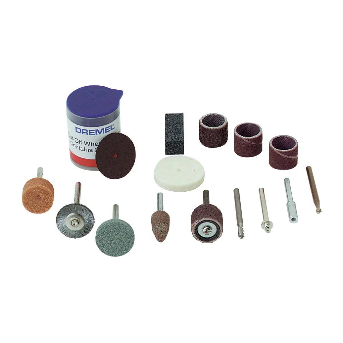 Professional Dremel General Purpose Rotary Tool Accessory Kit 52-Piece Smooth