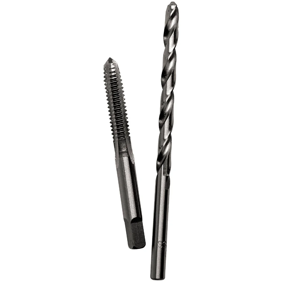 High-Performance Century Drill Tool 1 4-28 National Fine Carbon Steel Tap-Plug and 3 Wire Gauge Drill Bit Functional