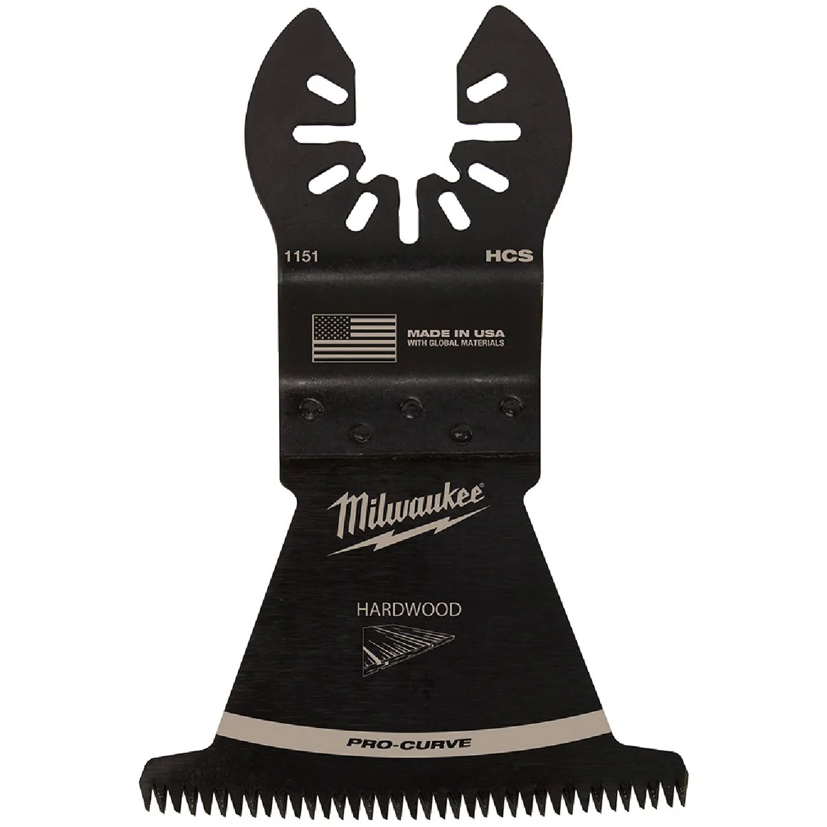 Modern Milwaukee OPEN-LOK 2-1 2 In. HCS Japanese Tooth PRO-CURVE Hardwood Oscillating Blade Expertly Made