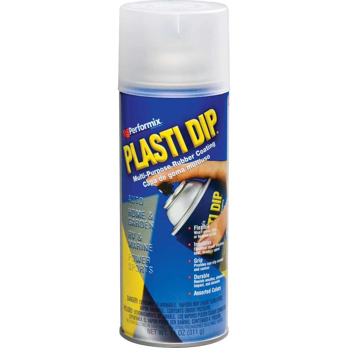 High-Quality Performix Plasti Dip Clear 11 Oz Aerosol Rubber Coating Rubber Coating Spray Paint Detailed