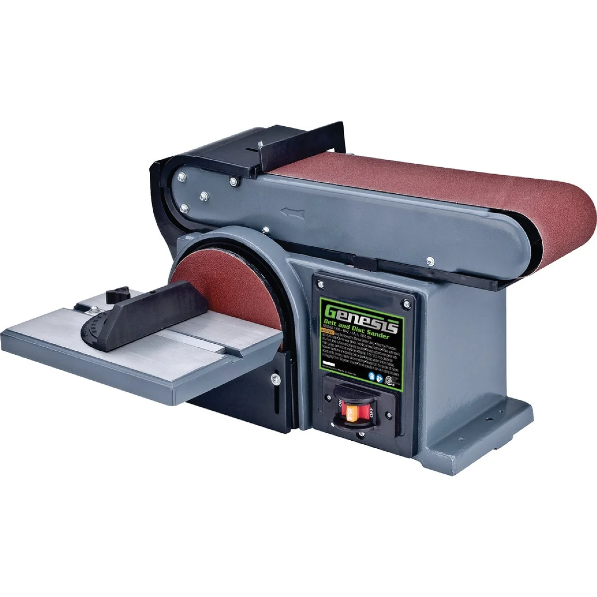 Luxury Genesis 4 In. x 36 In. Belt Sander and 6 In. Disc Enhanced