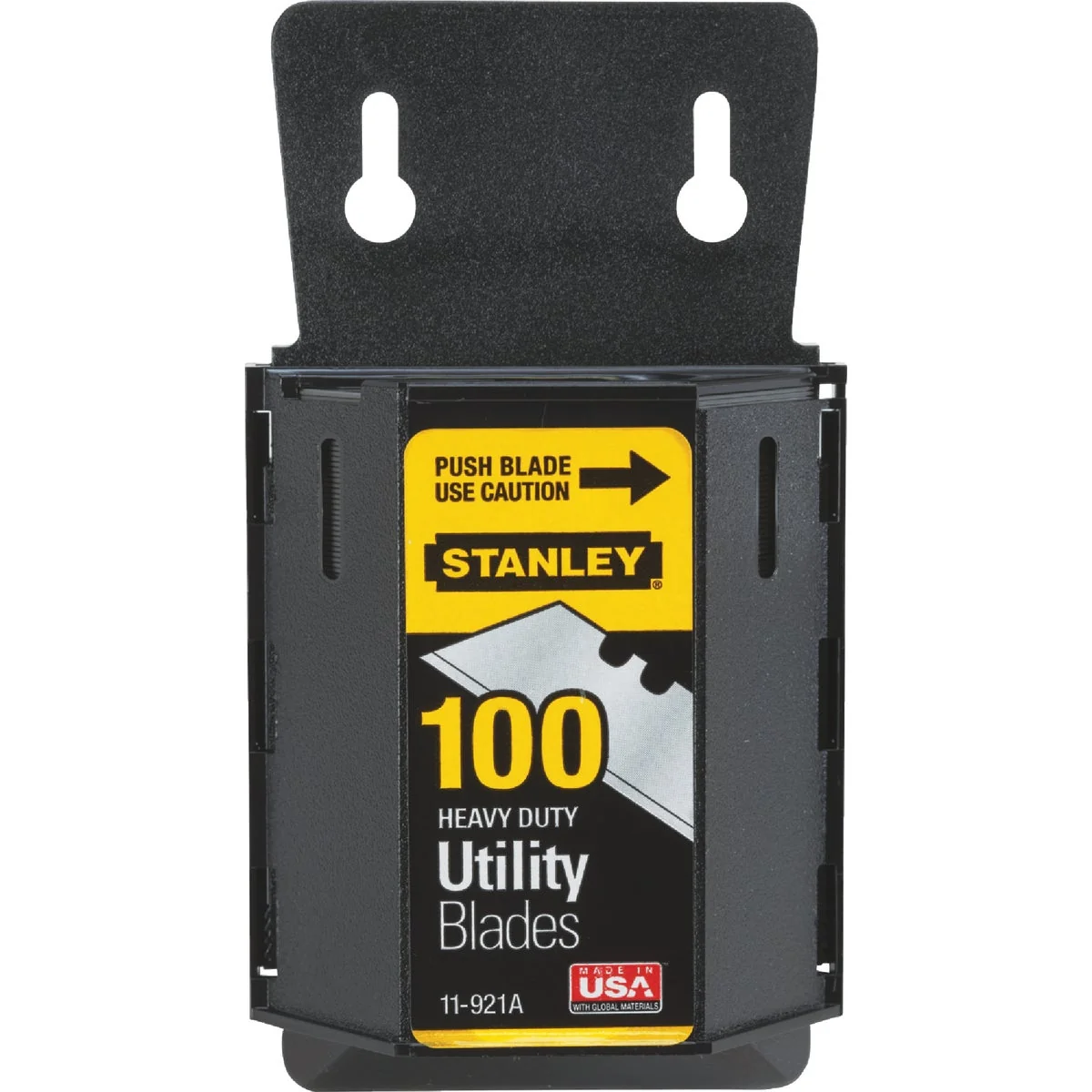 Optimized Stanley 2-Point Heavy-Duty 2-7 16 In. Utility Knife Blade 100-Pack Long-Lasting