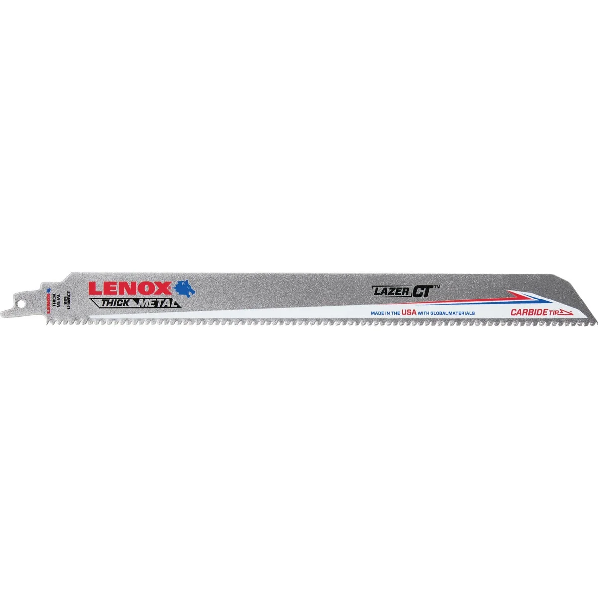Verified Lenox Lazer CT 12 In. 8 TPI Thick Metal Cast Iron Stainless Reciprocating Saw Blade Minimalist