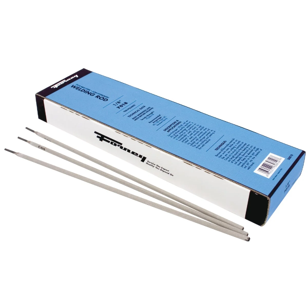Enhanced Forney E7018 Mild Steel Low Hydrogen Electrode 5 32 In. 10 Lb. Premium