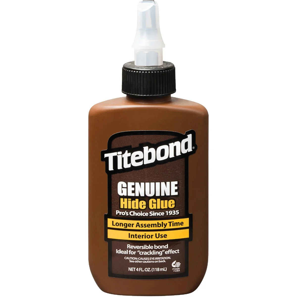 Lightweight Titebond 4 Oz. Liquid Hide Wood Glue Soft