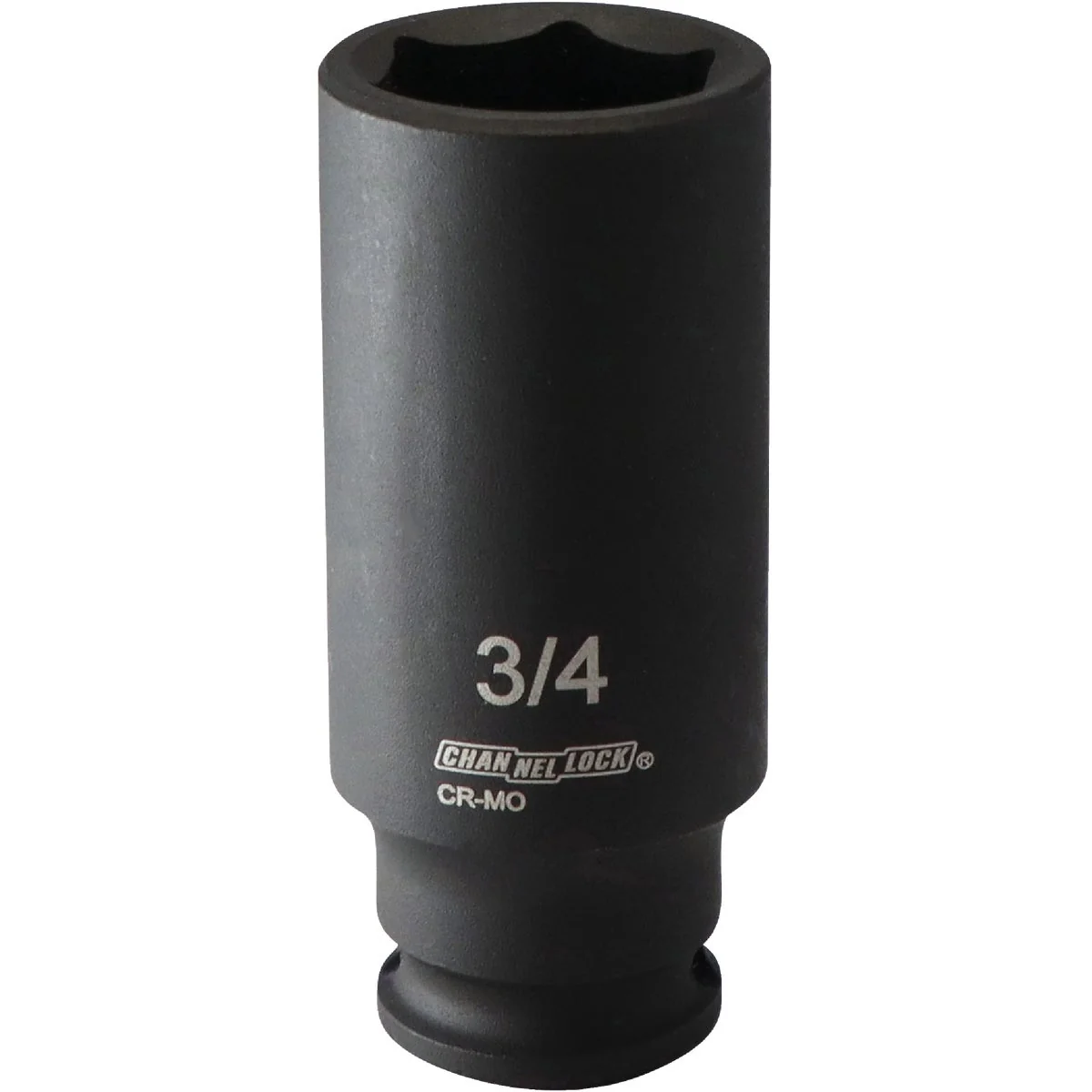 Practical Channellock 3 8 In. Drive 3 4 In. 6-Point Deep Standard Impact Socket Outstanding