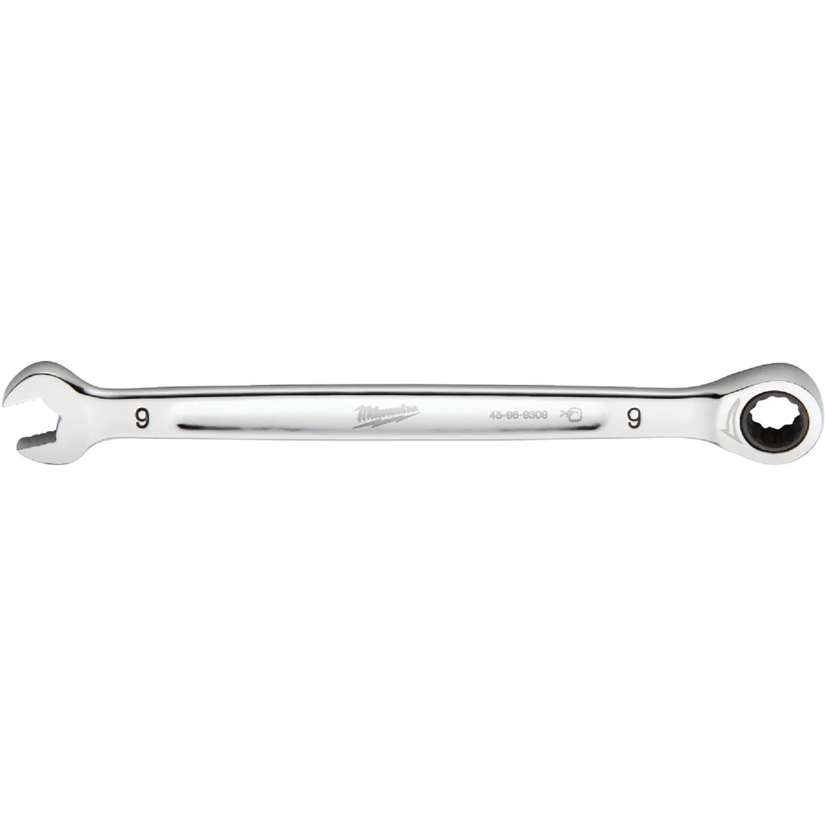 Pure Milwaukee Metric 9 mm 12-Point Ratcheting Combination Wrench Quality