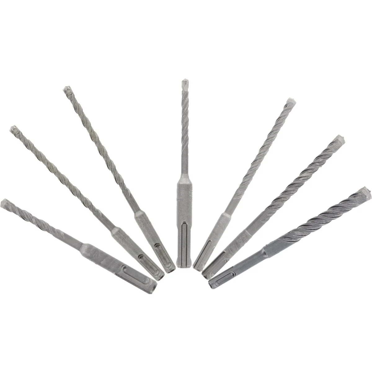 Next-Generation Diablo Rebar Demon SDS-Plus 4-Cutter Carbide Head Masonry Drill Bit Set 7-Piece Proven