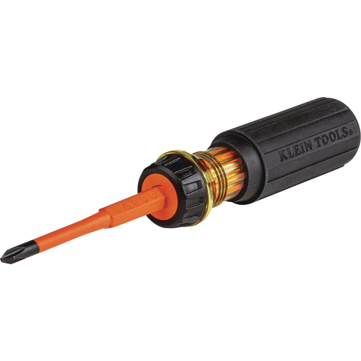 Responsible Klein 2-in-1 Flip-Blade Insulated Multi-Bit Screwdriver Classic
