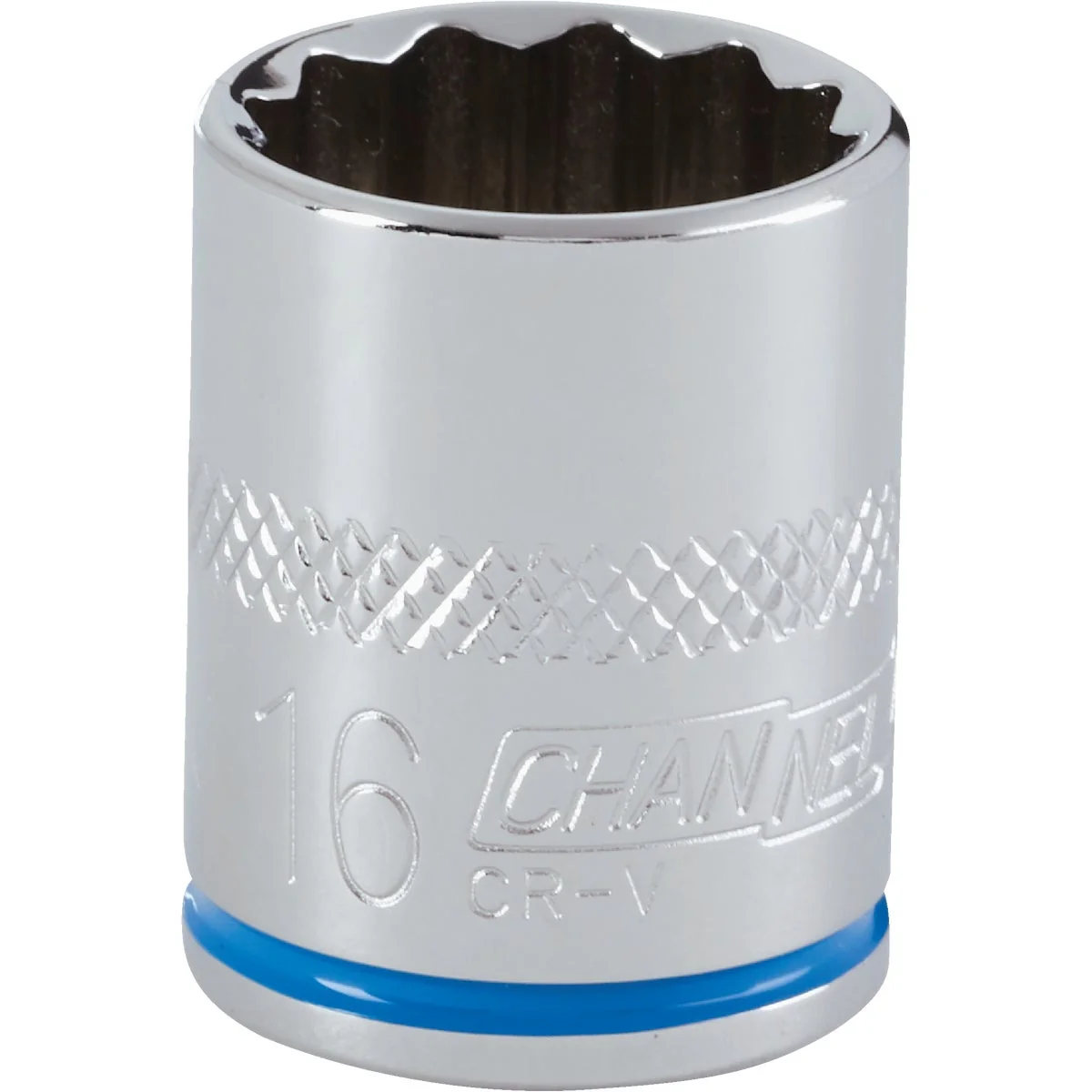 Detailed Channellock 3 8 In. Drive 16 mm 12-Point Shallow Metric Socket Exclusive