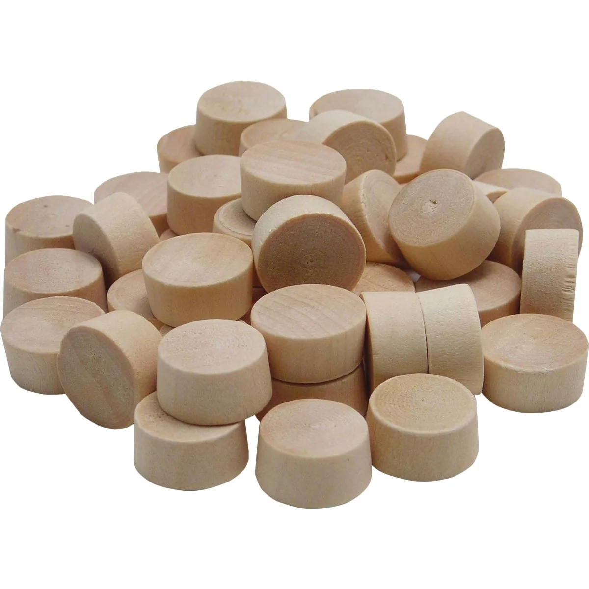Reliable General Tools 1 2 In. Hardwood Flat Head Plug 45-Count Dependable
