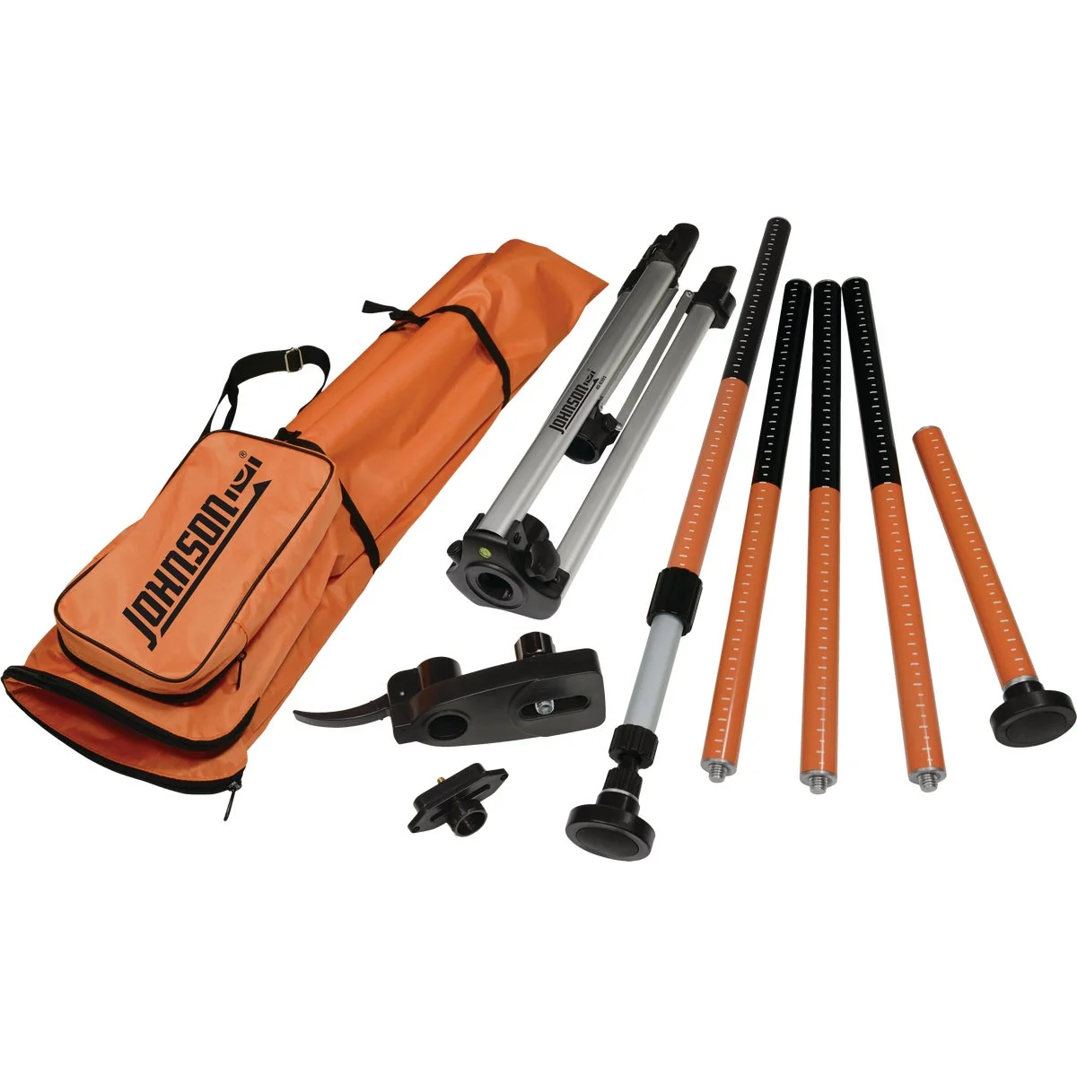 Smooth Johnson Level All-In-One Laser Mounting Pole with Tripod Exclusive